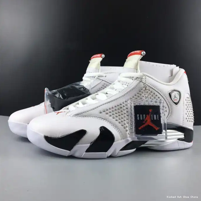 Kick Theory BV7630-106 Air 14 Retro Jordan White 0608